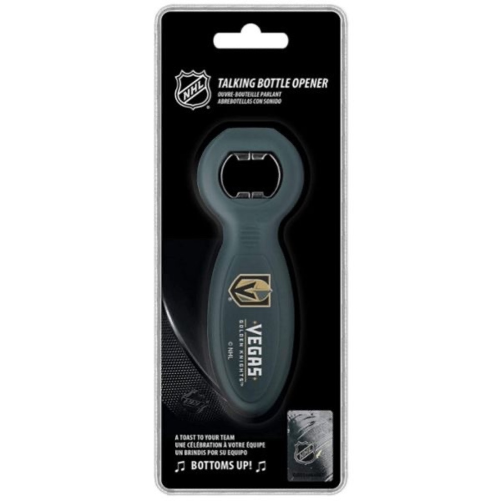 NHL Vegas Golden Knights Talking Musical Bottle Opener NEW!!